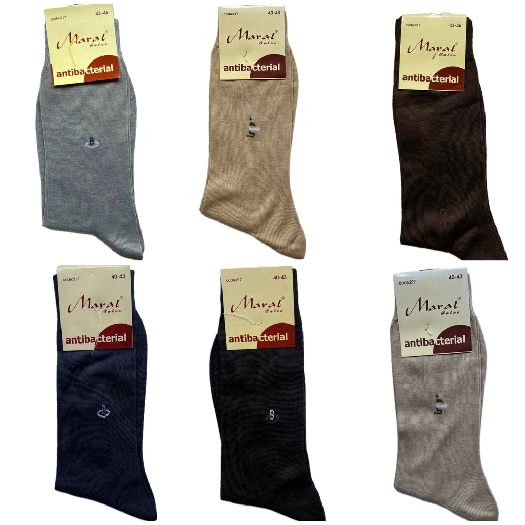 Κάλτσες ανδρικές κουστουμιού (6 τεμ)