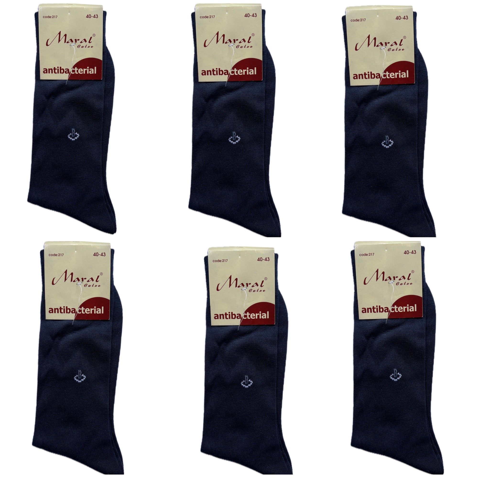 Κάλτσες ανδρικές κουστουμιού (6 τεμ)