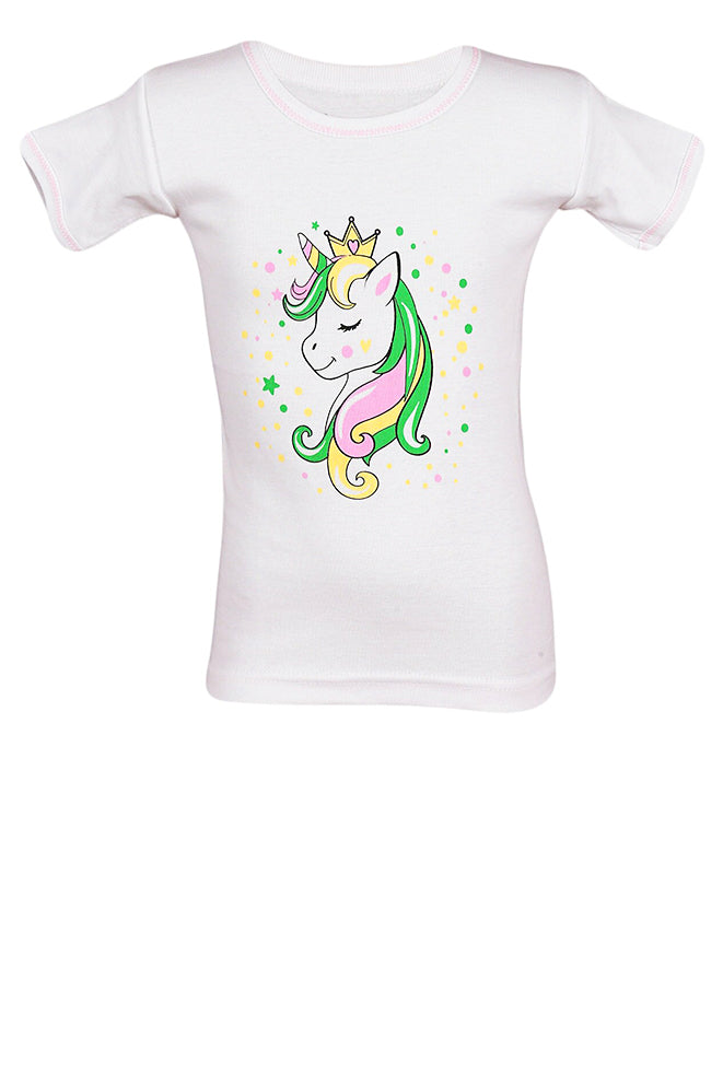 Φανέλα για Κορίτσια με Κοντό Μανίκι