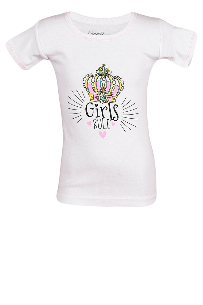 Φανέλα για Κορίτσια με Κοντό Μανίκι