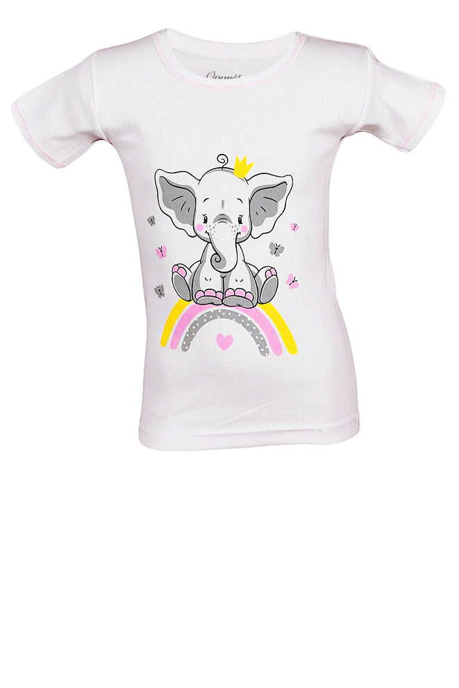 Φανέλα για Κορίτσια με Κοντό Μανίκι